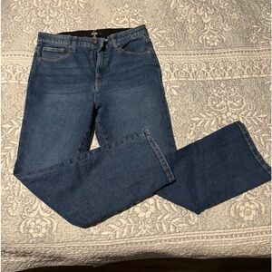 Lularoe Cropped Kick Flare Denim